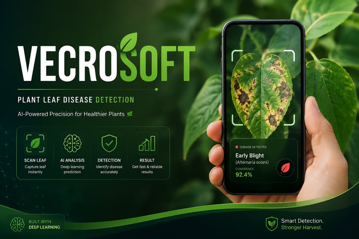 Vecrosoft — Plant Leaf Disease Detection